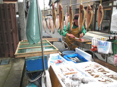 輪島の振り売り