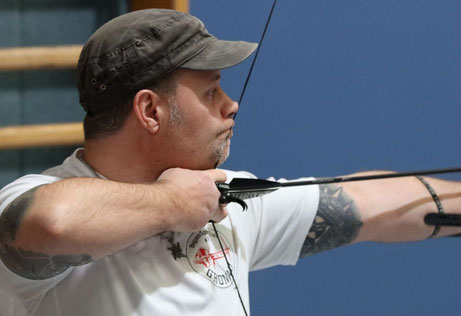 Markus Hillebrecht überraschte mit seinem Sieg in der Recurve-Herrenklasse. (Foto: Werner Wabnitz) 