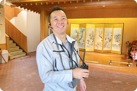 新潟市の消防設備士【写真】