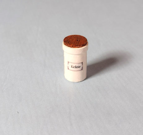 Miniatur Keksdose basteln