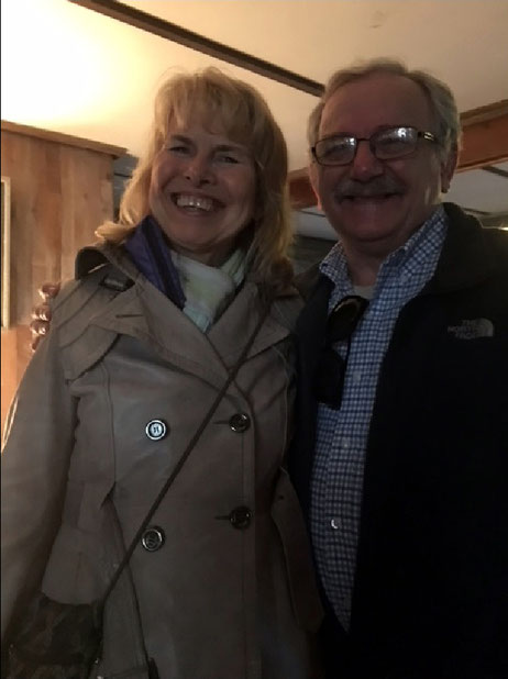 2017 ; Pamela with Anthony Zois