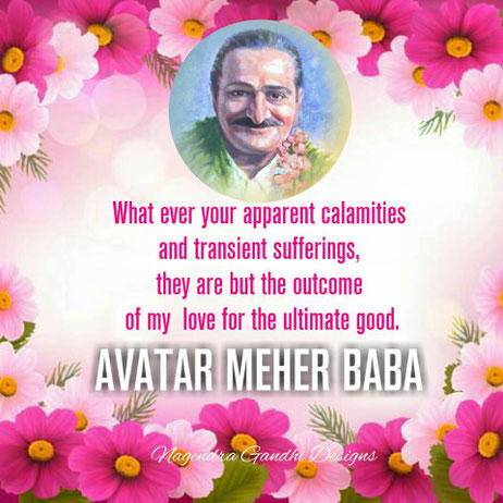  Meher Baba's portrait painted by Charlie Mills