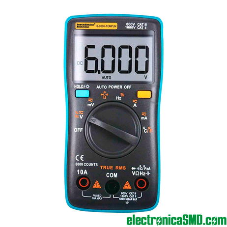 multimetro autorango guatemala, multimetro na nippon american is-9606-templm, guatemala, electronica, electronico, multimetro digital inductancia, inductancias medidor