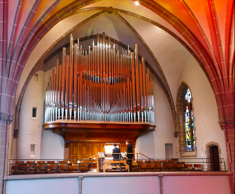 Die neue Klais-Orgel in der Dankeskirche, Einweihungskonzert, 21. April 2025, Foto: HvP