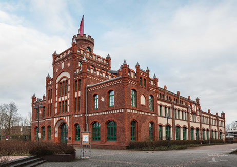 Verwaltungs- und Kauengebäude der Zeche Adolf von Hansemann in Dortmund im Ruhrgebiet (Zechen im Ruhrgebiet)