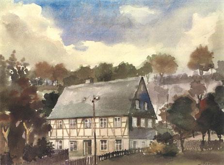 Das Haus der Wielands ca. 1950