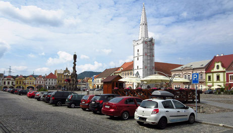 Blick über den Marktplatz