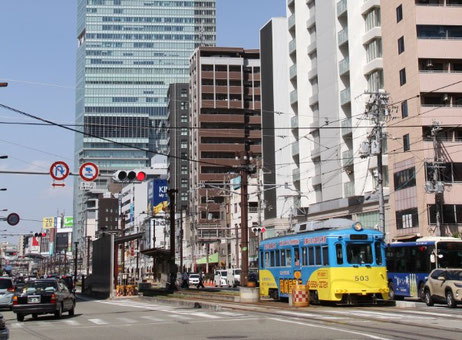 アーケードがなくなった阿倍野交叉点北東部