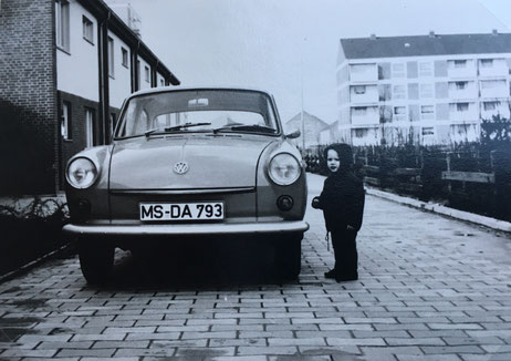 Markus Lewe 1969 in Coerde - Foto Familie Lewe