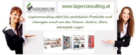 Sind Sie auf der Suche nach neuer Einrichtung für Ihre Firma? Regale, Planung, Montage, Service. www.lagerconsulting.at 