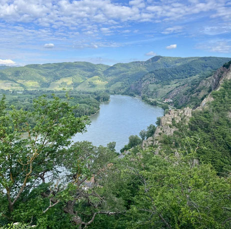 Traumhafter Ausblick auf die wunderschöne Wachau