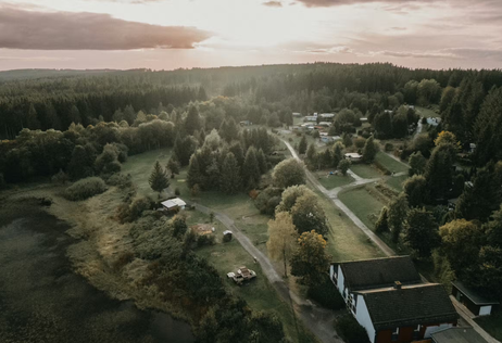 Die besten Campingplätze Harz Wildwood Camping Harz Vogelperspektive