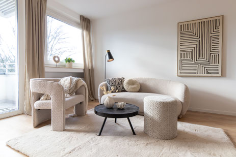 Home Staging Pizzuto Immobiliengestaltung und Aufwertung Fix & Flip Wohnung  in Krefeld