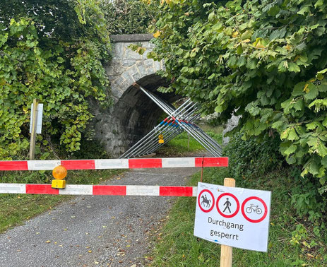 Sperrung vom Chilbi-Wochenende im Oktober (Bild: buebikernews)