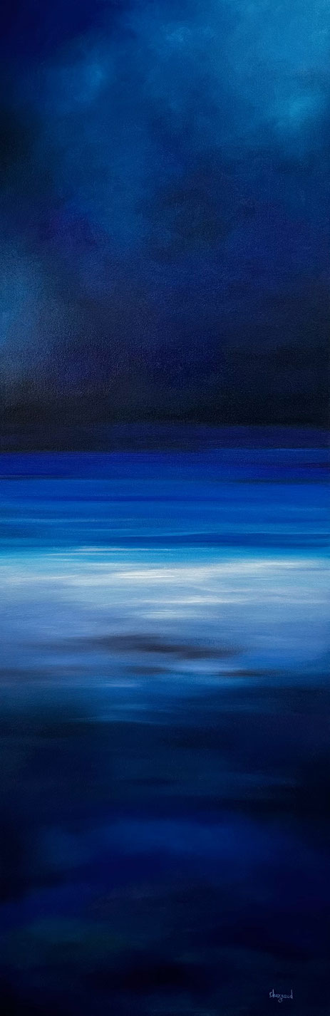 Oil on canvas 40 x 120 x 4,5 cm