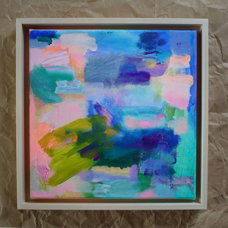 VAMONOS 2, ACRYL AUF LEINWAND, 30x30