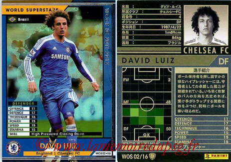 N° WOS2 - David LUIZ (2011-12, Chelsea, GBR > 2014-??, PSG)  (World Superstar)