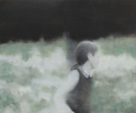 Ungewiss 2 50x60cm 2010 oil on canvas