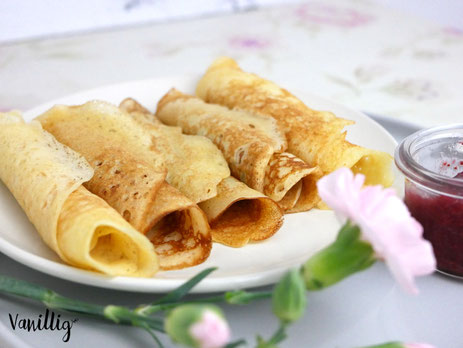 Rezept für Pfannkuchen mit Hefe
