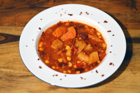 Kartoffel Gemüse Chili