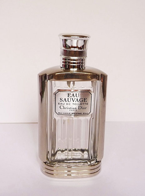 EAU SAUVAGE - EAU DE TOILETTE 100 ML DANS COQUE CHROMEE - FLACON RECHARGEABLE