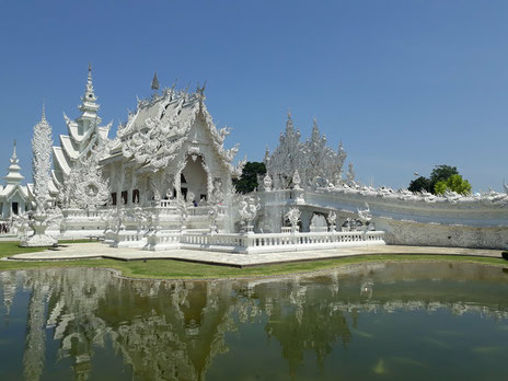 Le temple blanc à Chiang Rai