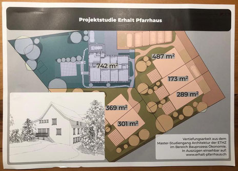 Das Flugblatt der «IG Pfarrhaus» gab zu reden.