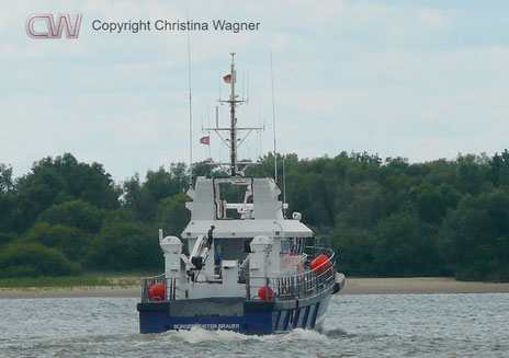 Hybrid Polizeiboot Bürgermeister Brauer