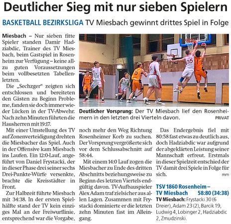 Bericht im Miesbacher Merkur am 3. Februar 2026 - Zum Vergrößern klicken