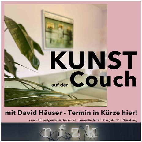 Kunstevent Nürnberg - Künstlergespräch - Galerie rfzk Kunst auf der Couch
