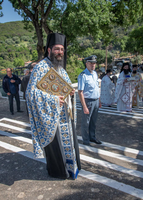 Het klooster van Agios Nikolaos Spata, Griekenland