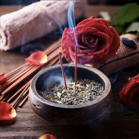 Ayurveda Bio Räucherwerk für Feiertags-Rituale