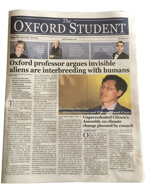 The Oxford student - Friday 26th April 2019