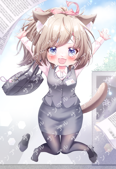 pixvリクエストで制作したロリっ子のイラスト