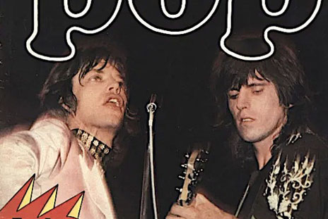 Rolling Stones Titel POP-Musik-Magazin 1971 mit dem Foto von Marcellino