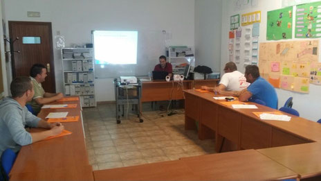 retroexcavadora, curso, tpc, formación, prl, prevención riesgos laborales, movimientos de tierra, ciudad real