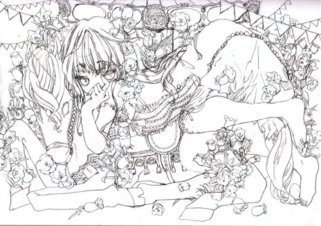 思い出話に花が咲く 佐藤ふきイラストサイト 思い出話に花が咲く 佐藤ふきイラストサイト