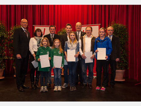 Sportlerehrung am 27.2.13 in Hamm
