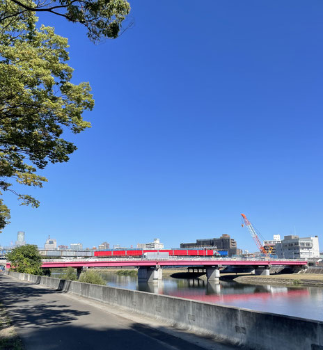 仙台市太白区広瀬川新宮沢橋架橋工事