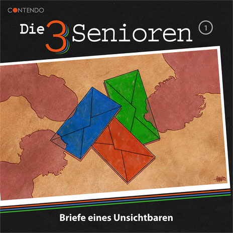 CD-Cover Die 3 Senioren - Briefe eines Unsichtbaren