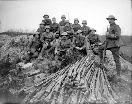 The Sherwood Foresters at Cambrai