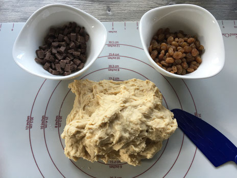 Teig auf Backmatte von Pampered Chef