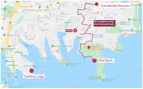 Irrweg bei Dunkelheit und ohne Handyakku 