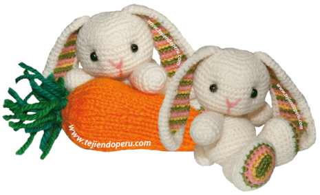 Tutorial: conejo tejido a crochet (amigurumi bunny / easter)