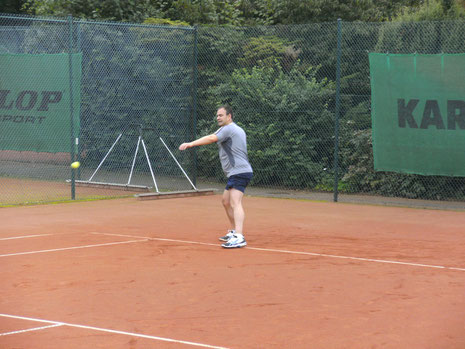 Wie steht es im Lehrbuch; immer Augen auf den Ball