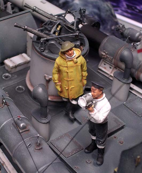 MG Schütze und Morsematrose.