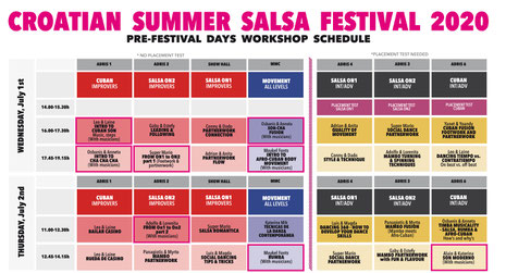 croatian summer salsa festival 2020 day workshop