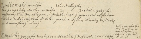 Fragment rękopisu Waleriana Nekandy Trepki