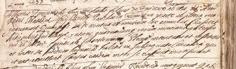 Zapiska z 1654 roku [PłGW 136, AGAD w Warszawie]