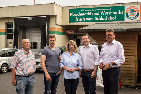 v.l.: Hartmut Ziehn, Jan Saal, Silvia Schoenemann, Andreas Rey und Thomas Schaffert.